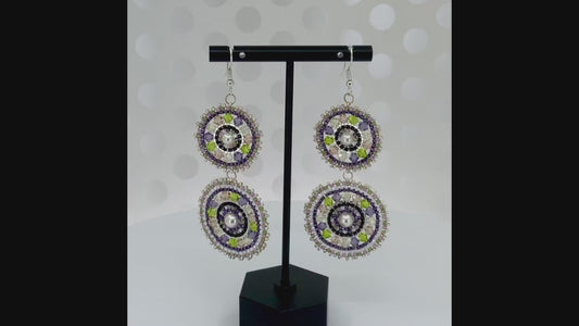 partywear fashion statement Crystal Black olive Purple White Pearl Silver